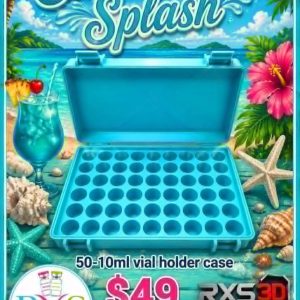 Caribbean Splash 50 - 10ml vial holder case
