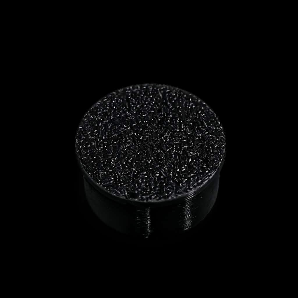 3ml Round Vial Caps – PLA - 3D printed vial caps shown in available colours (additional view)