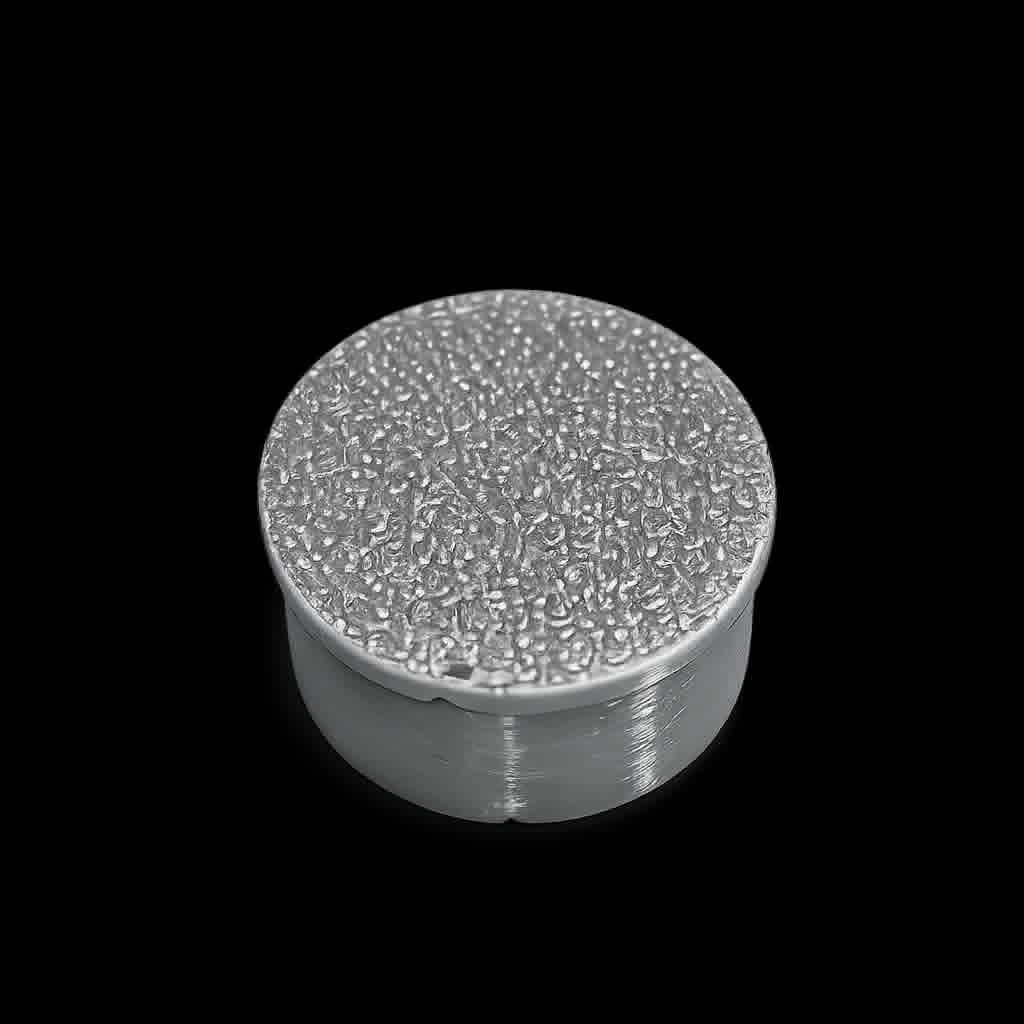 3ml Round Vial Caps – PLA - 3D printed vial caps shown in available colours (additional view)